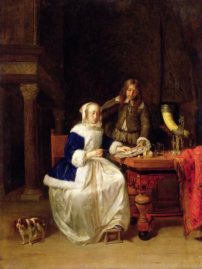 Breakfast, c.1600 by Gabriel Metsu